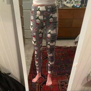 NWOT Gray Fa-La-Llama cozy leggings from Target